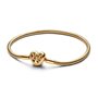 Bracelet Femme Pandora FAMILY TREE HEART CLASP SNAKE CHAIN - SIZE 18 18 cm Doré