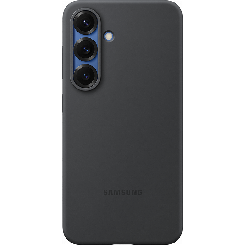 Coque Samsung Galaxy S25 Silicone Noire Samsung