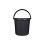 Seau avec poignée Gris Anthracite 10 L (18 Unités)