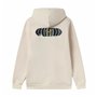 Sweat à capuche homme Puma Essentials+ Graphic Hoodie Fz Beige