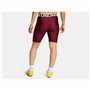 Leggings de sport pour homme Under Armour Fitness Bordeaux Rouge carmin