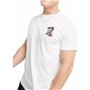 T-shirt à manches courtes homme Snatch & Clash Reckless Blanc