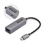 Câble USB Startech 1GPD3-USB-C-ETHERNET Gris