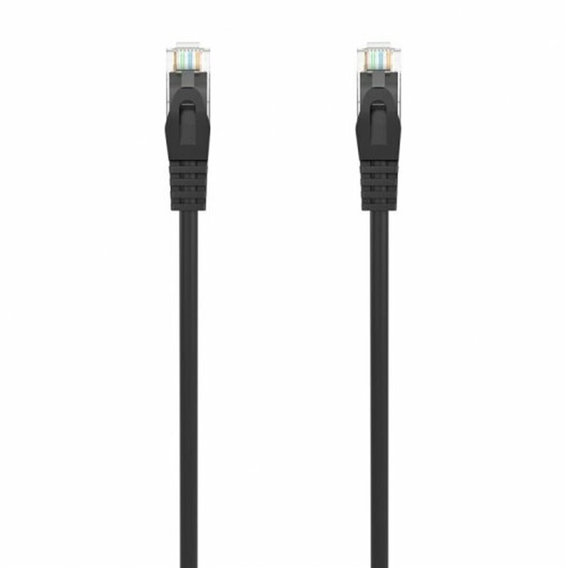 Câble Réseau Rigide UTP 6ème Catégorie Aisens 1 m Noir