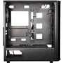 Boîtier PC - BITFENIX - Saber Mesh FRGB - Moyen tour - ATX - Noir - Verre trempé et façade Mesh