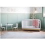 Ensemble table + chaises - FIMIANA - Style scandinave - Blanc mat / Chene kronberg - DEMEYERE