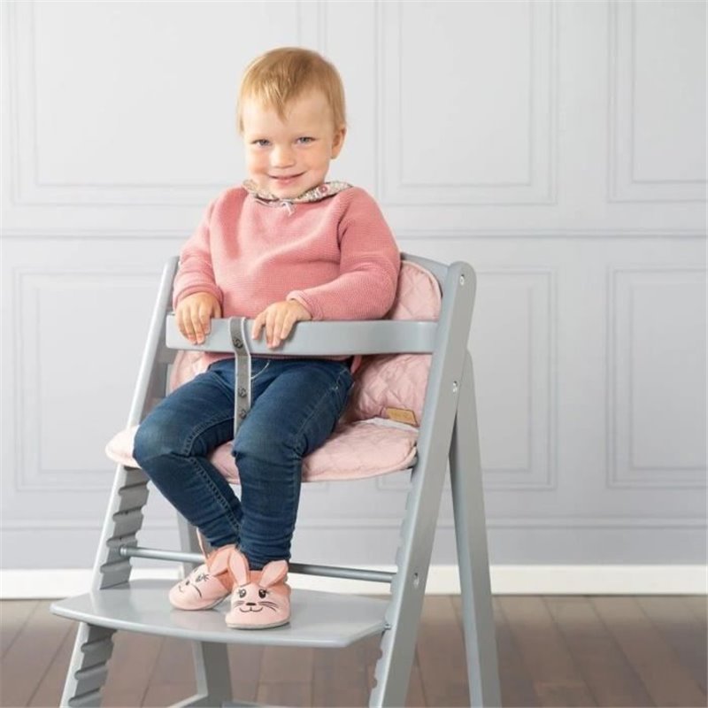 Image secondaire de Chaise Haute Évolutive Sit Up III en Bois - ROBA - Réglable en Hauteur - Taupe