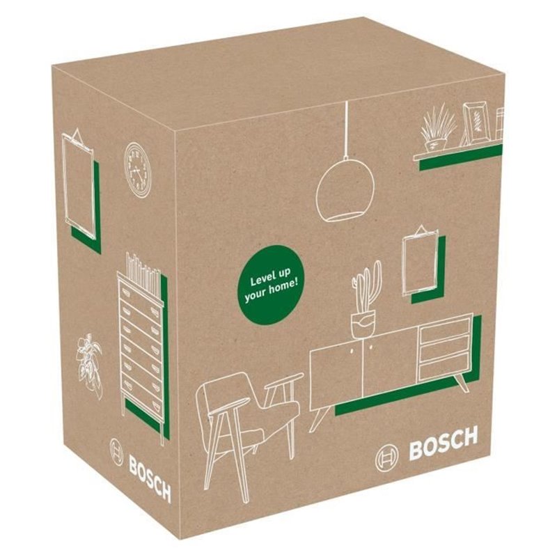 Image secondaire de Laser lignes Bosch - Quigo Green (Livré avec 2 piles, une pince universelle MM2 et 1 adaptation de fixation)