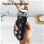 Cassette de Rechange - BRAUN - 83M - Pour rasoir électrique Series 8 - Argenté