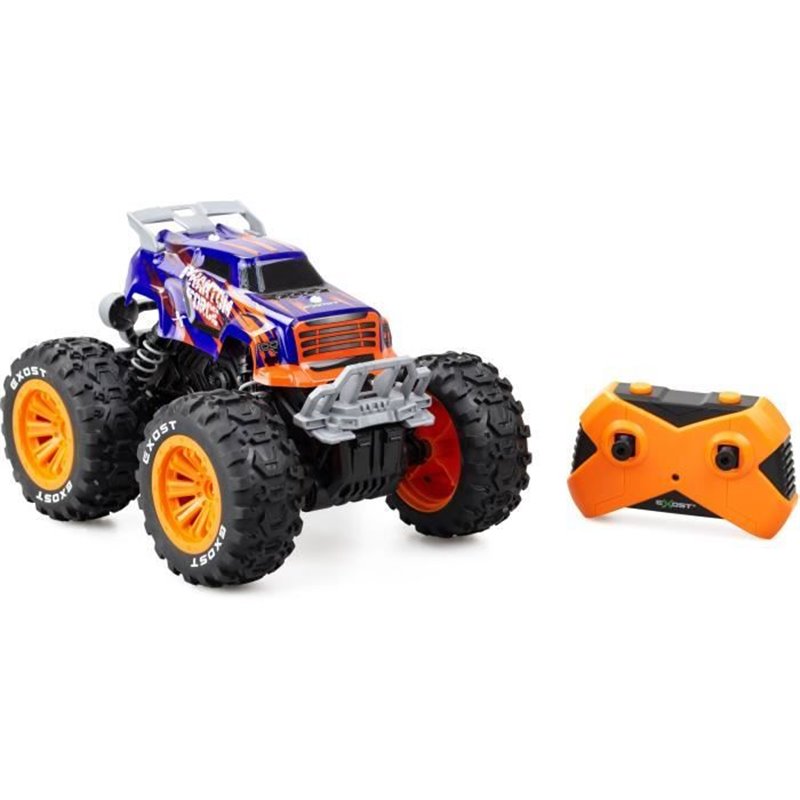 Image secondaire de Voiture Télécommandée - EXOST - Phantom Force 1:16 - 10 km/h - 28 -5 cm - violet et orange - des 5 ans
