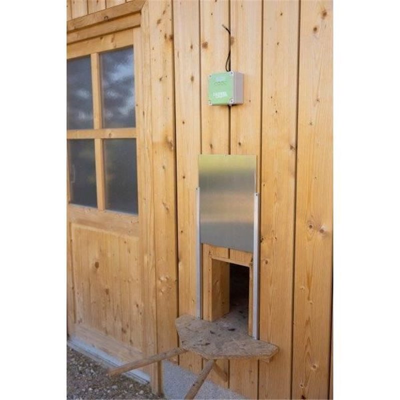 Kerbl Porte coulissante de poulailler 43x40 cm 436732