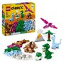 LEGO Classic 11041 Les dinosaures créatifs - Jouet de construction incluant un T-rex
