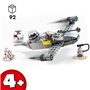 LEGO Star Wars : The Mandalorian 75410 Le chasseur N-1 de Mando et Grogu - Jeu des 4 ans