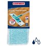 Housse de rechange nettoyante pour balai a plat - LEIFHEIT - Clean Twist M Ergo super soft 52122 - Housse spéciale sols fragiles