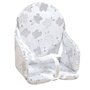 LOOPING Coussin Chaise Haute Bébé | PVC Imperméable, Sangles, Fabriqué en France | Lapin Pyjama
