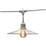 Guirlande lumineuse extérieur - LUMISKY - CHIC WHITE LIGHT - 6 m - 10 ampoules a filament - E27 - LED blanc chaud