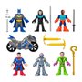 Imaginext-DC Super Friends-Coffret de figurines Deluxe avec 9 ?l?ments - Imaginext - HXF94