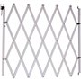 Barriere bois blanc animaux - NORDLINGER PRO - Stop'Fix - Extensible 0,60-1,10m - Installation rapide
