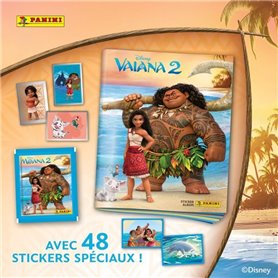 Album - PANINI - Vaiana 2 - 192 stickers - 48 brillants - Aventure captivante