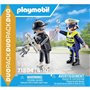 PLAYMOBIL 71804 Policier et bandit avec accessoires