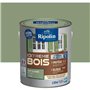 RIPOLIN Peinture pour bois intérieur et extérieur - Vert olivier Ral 6021 satin - 2,5 L