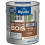RIPOLIN Peinture pour bois intérieur et extérieur - Gris clair Ral 7035 satin - 2,5 L