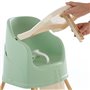 Chaise haute évolutive YOUPLA Thermobaby - Vert céladon - Fabriquée en France