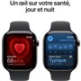 Apple Watch Series 10 GPS + Cellular - 46mm - Boîtier Slate Titanium - Bracelet Black Sport Band - S/M
