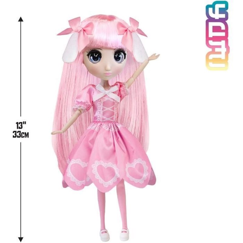 Image secondaire de Grande Poupée Kawai style Japon 30 cm - Poupée Yumi - BANDAI - Licence Officielle Shibajuku Anime