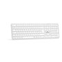 Clavier sans fil Bluetooth - BLUESTORK -  MAC - Full size - Compatible Mac - Blanc