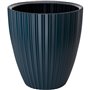 Pot de fleurs - Garden ID - Fancy - 40 x 42 cm - Pour jardin, balcons ou intérieurs - Bleu pétrole