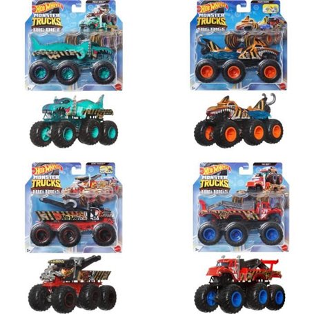 Hot Wheels Monster Trucks-Assortiment de gros engins ? l'?chelle 1/64 - Hot Wheels - HWN86