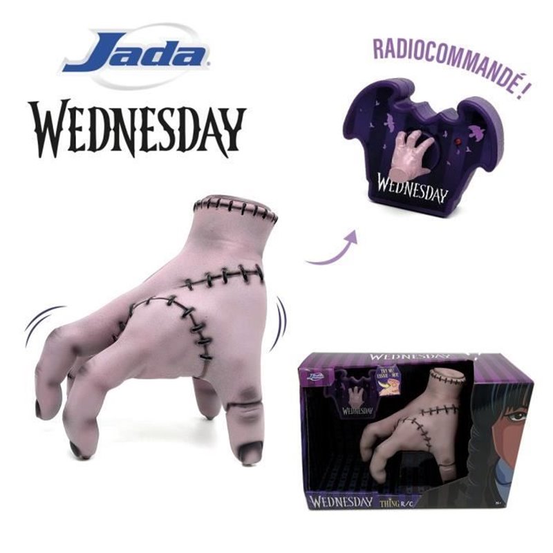 Image secondaire de Jada - Smoby - La Chose de la série Mercredi - Télécommandée - 18cm - Des 8ans