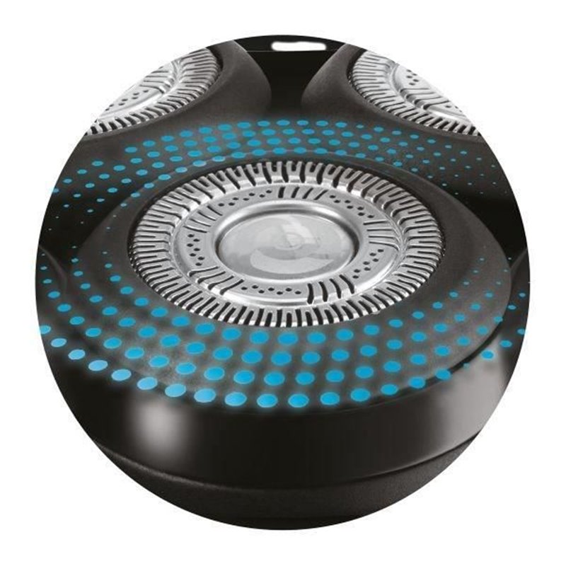 Image secondaire de Rasoir rotatif - REMINGTON - XR1755 - Systeme hybride SynX - PivotBall - Lames flexibles - 100% étanche - Autonomie 50 min