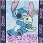 Sac de plage Stitch Bleu 100 % polyester