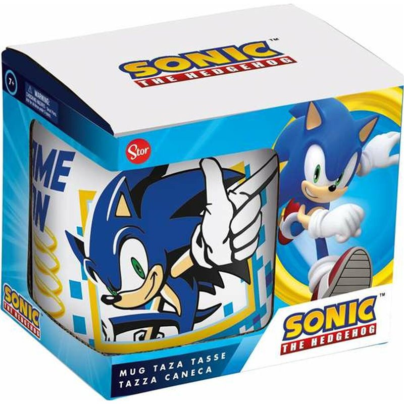 Tasse en Céramique Sonic 325 ml Enfant Céramique