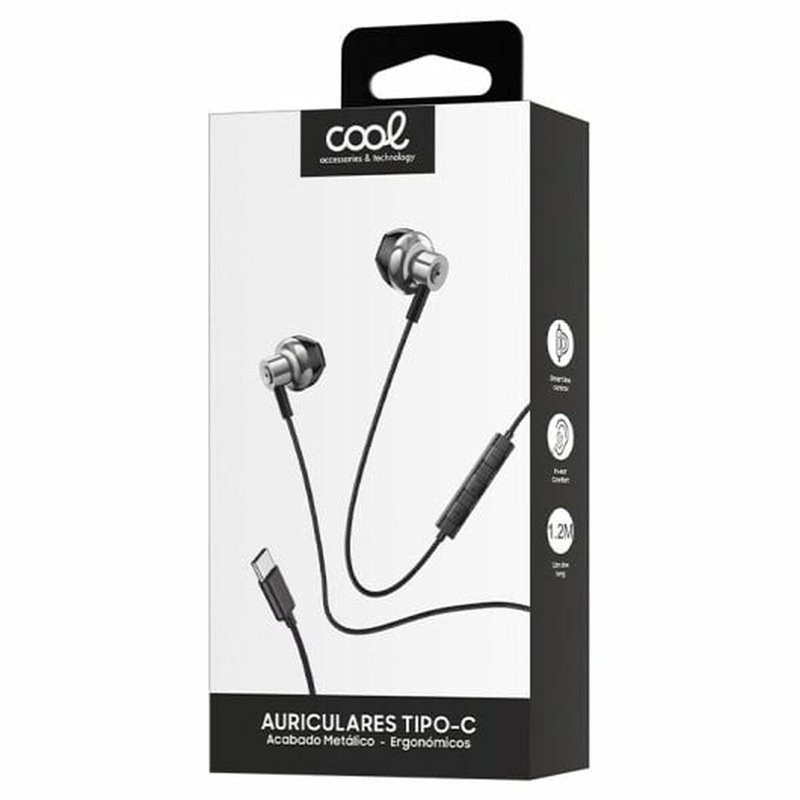 Image secondaire de Casques avec Microphone Cool Argenté