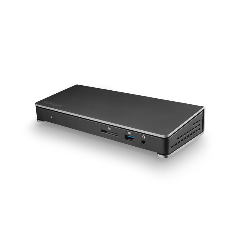 StarTech.com Dock Thunderbolt 3 pour PC portable - Station d'Accueil à Double Écran - Dual 4k 60Hz Displayport - 85W Power Delivery