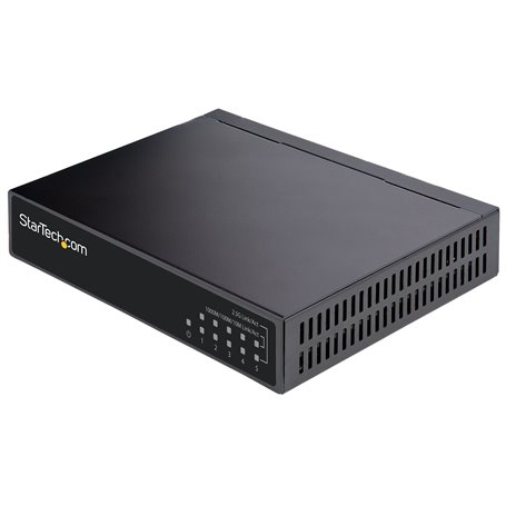 StarTech.com Commutateur 2.5G non géré - Commutateur Gigabit à 5 ports - Commutateur Ethernet 2.5GBASE-T non géré - Répartiteur 