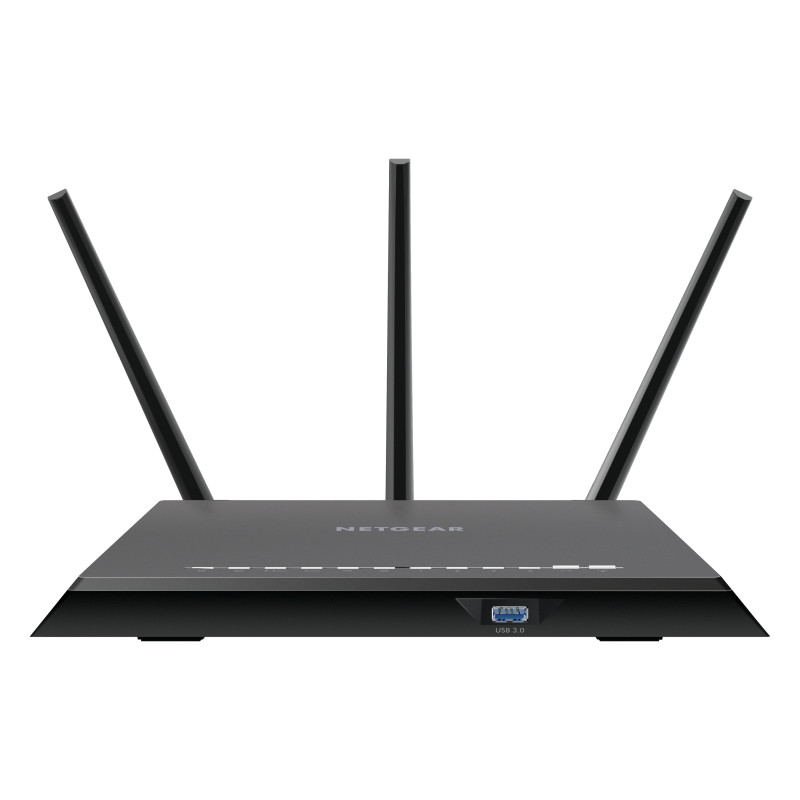 NETGEAR R7000 routeur sans fil Gigabit Ethernet Bi-bande (2,4 GHz / 5 GHz) Noir