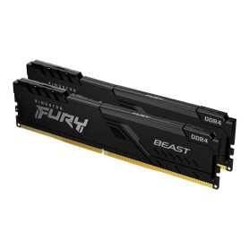 Kingston Technology FURY 8Go 3200MT/s DDR4 CL16 DIMM (Kit de 2) Beast Black