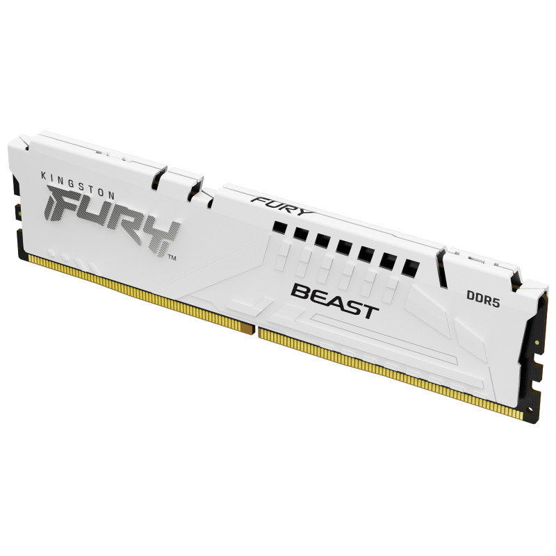 Kingston Technology FURY Beast 32 Go 6400 MT/s DDR5 CL32 DIMM White EXPO