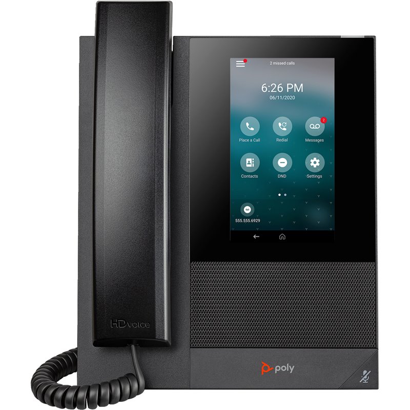 Image secondaire de POLY Téléphone multimédia professionnel CCX 400 avec Open SIP et compatible PoE