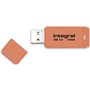 Integral NEON 3.0 lecteur USB flash 128 Go USB Type-A 3.2 Gen 1 (3.1 Gen 1) Orange