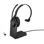 Jabra Evolve2 55 Casque Avec fil &sans fil Arceau Bureau/Centre d'appels Bluetooth Socle de chargement Noir