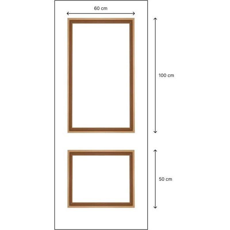 Image secondaire de Kit moulures de porte - NORDLINGER PRO - FSC 100% - Adapté aux portes de 83 cm