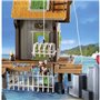 PLAYMOBIL 71792 Port de pirates avec repaire, prisons et canon, 165 pieces, des 4 ans