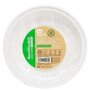 Lot d'assiettes réutilisables Maxi Products Blanc Plastique 100 Pièces