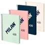 Cahier à Spirale Milan Multicouleur A4 80 Volets
