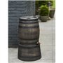 Récupérateur d'eau en forme de barrique - NATURE - En PE rotomoulé - 120 litres - Inclus accessoires